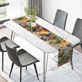 Aperturee - Colors Floral Vintage Dining Fabric Table Runner